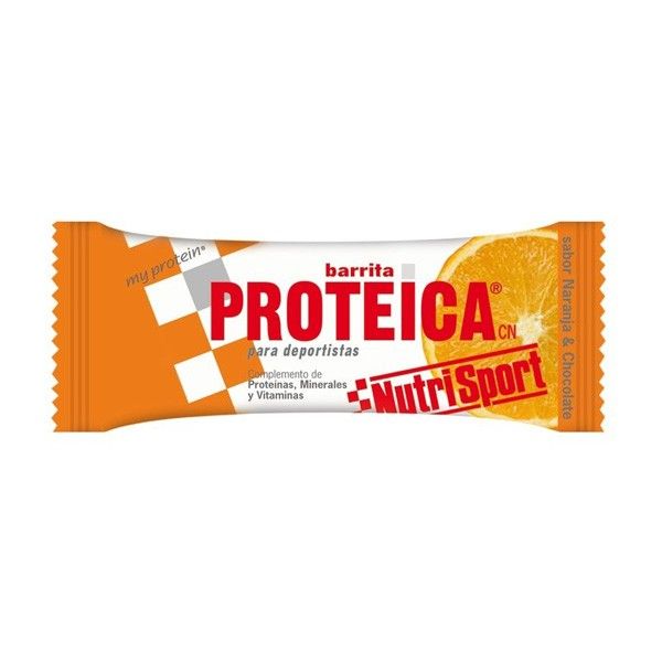 Barrita Proteica Nutrisport Naranja