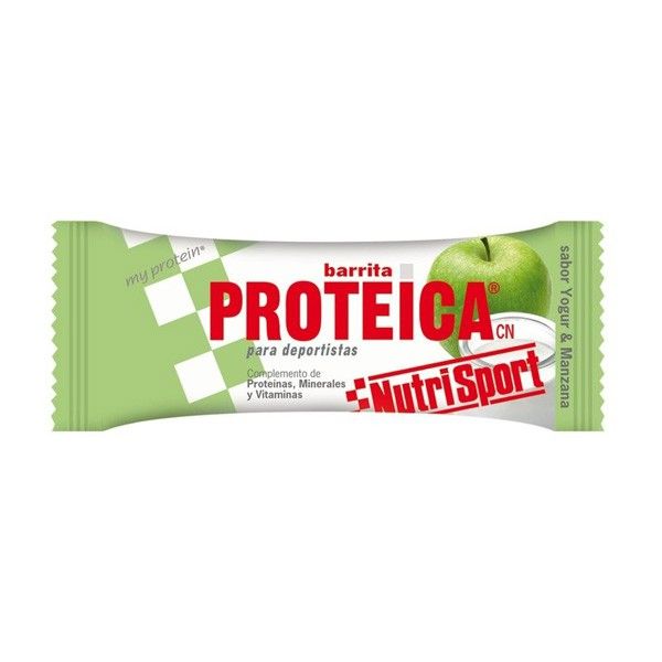Barrita Proteica Nutrisport Yogur-Manzana